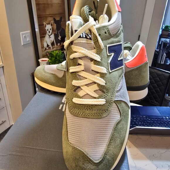 New Balance 475 X AURALEE Dark Olivine Raincloud U475BA Men's Size 9 NEW - Picture 3 of 10